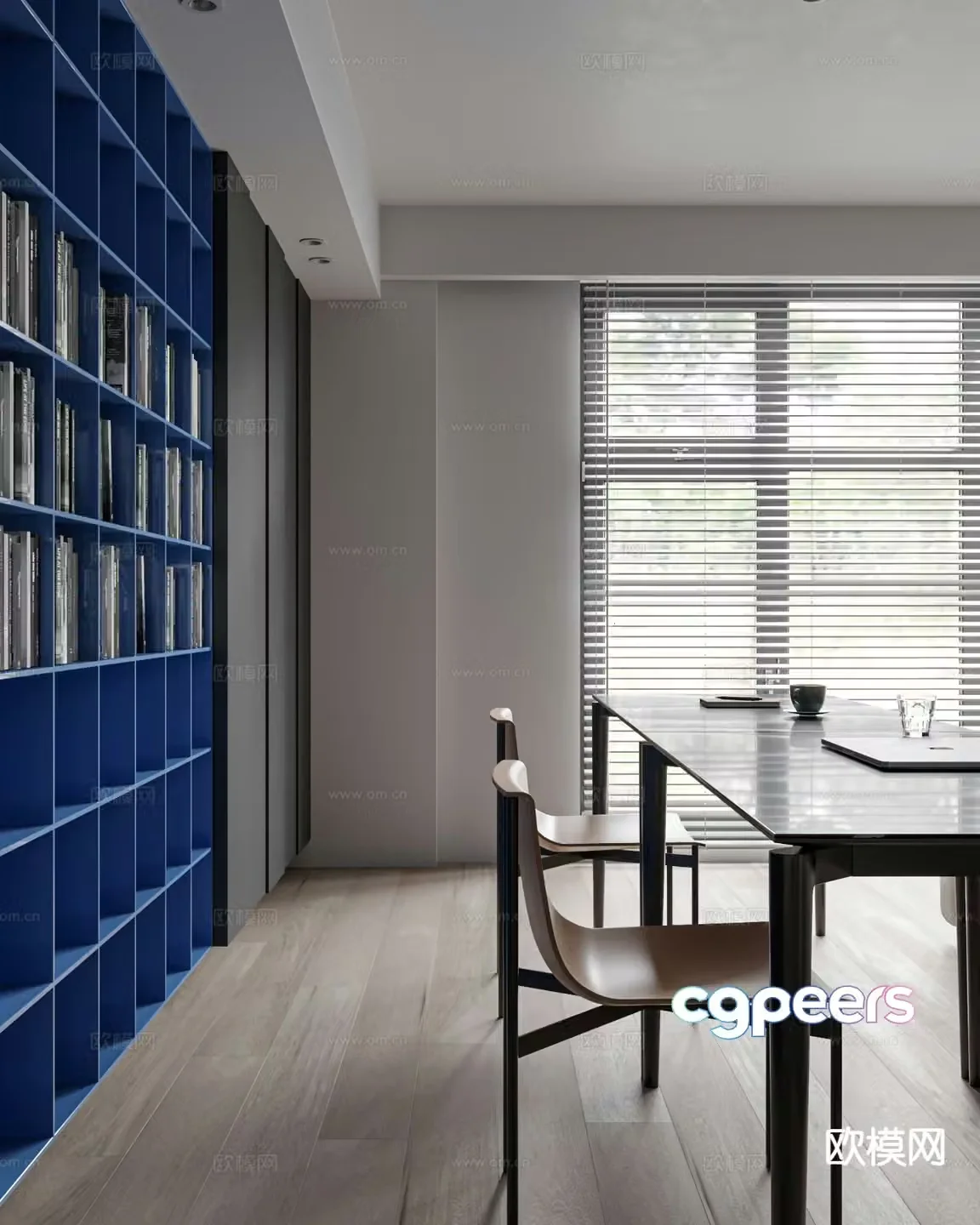 Modern restaurant 3d model