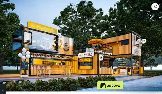 A Shipping Container Building