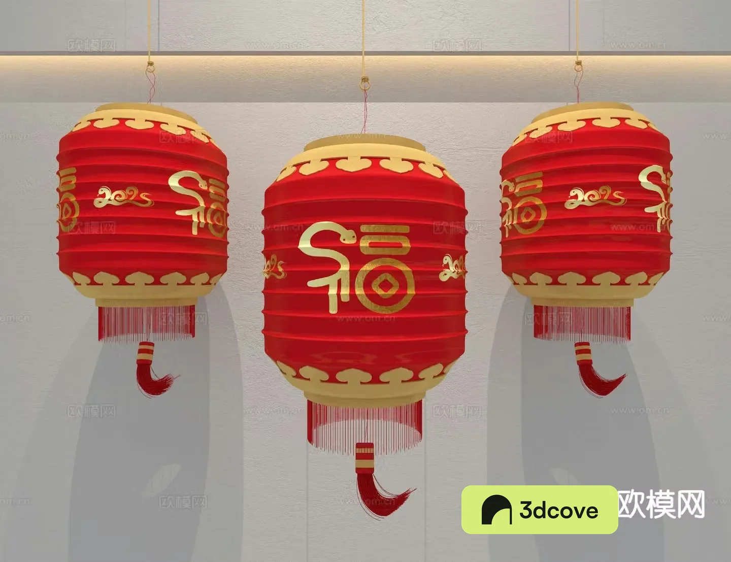 Chinese red lantern