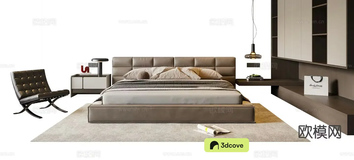 Italian double bed