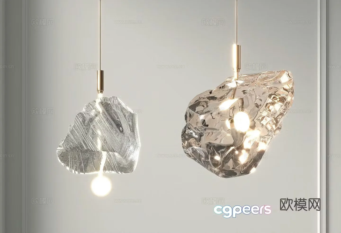 Lamps Chandelier Lighting Decorative Lights 3D Model
