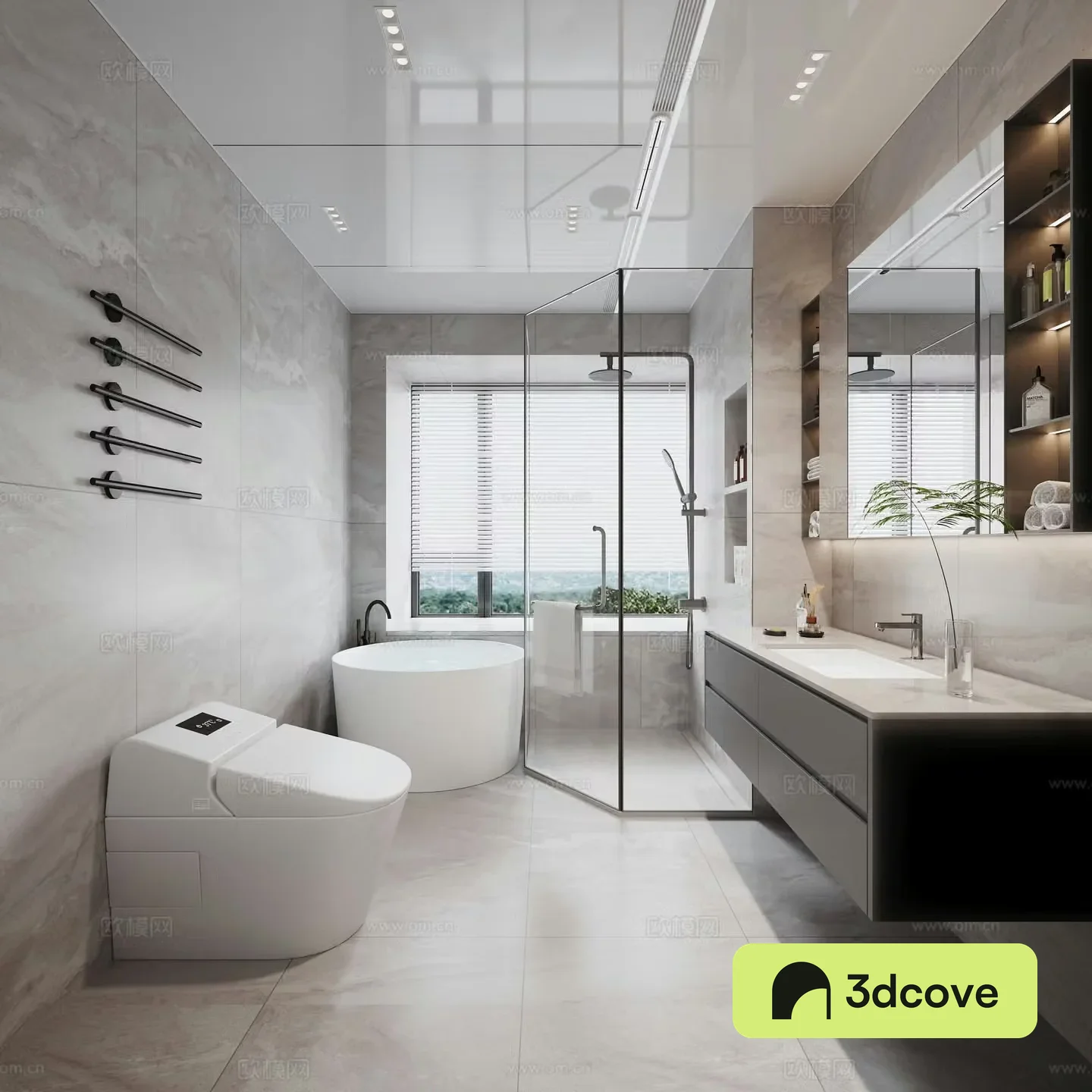 Modern bathroom
