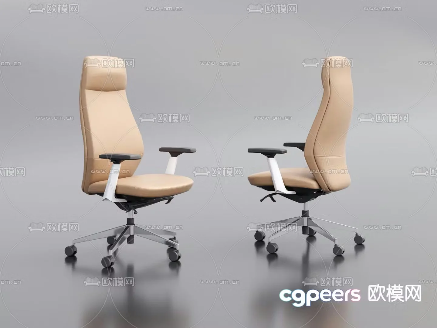 Modern office chair executive chair 3d model