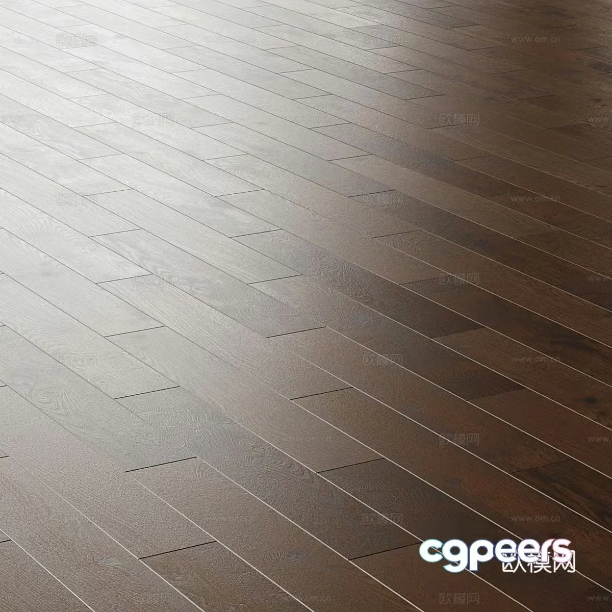 Medium-old wood floor wood grain brick matte wood floor walnut floor homestay wood floor herringbone 3d model
