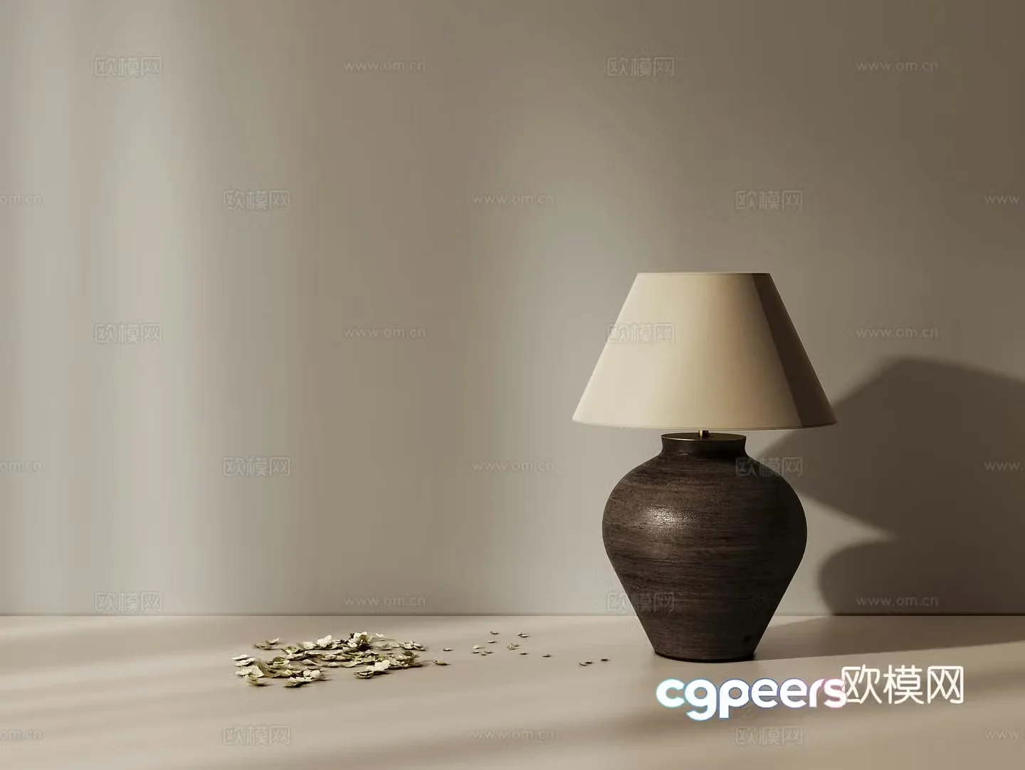 Table lamp 3d model