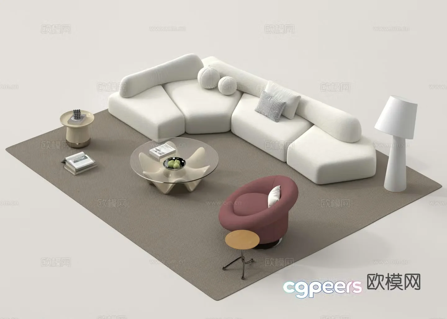 Sofa Sofa combination 3d model