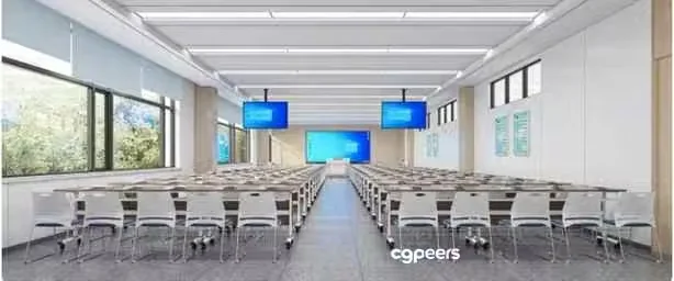 Modern Conference Room 3D Model – 491 – CORONA Render