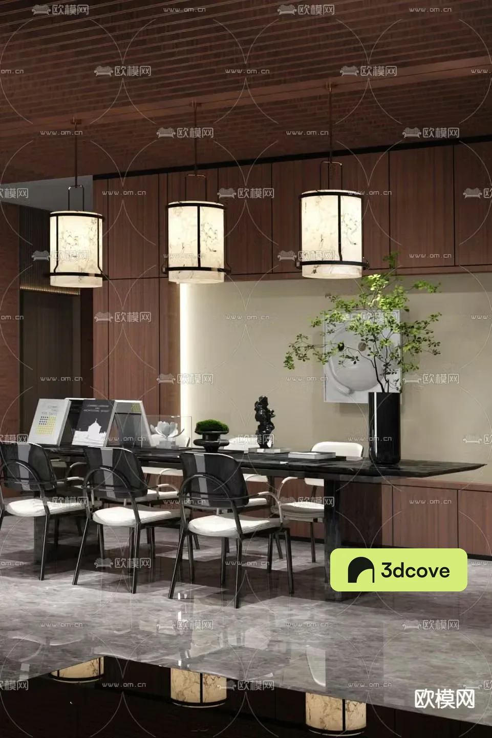 Mudi Design New Chinese Tea Room