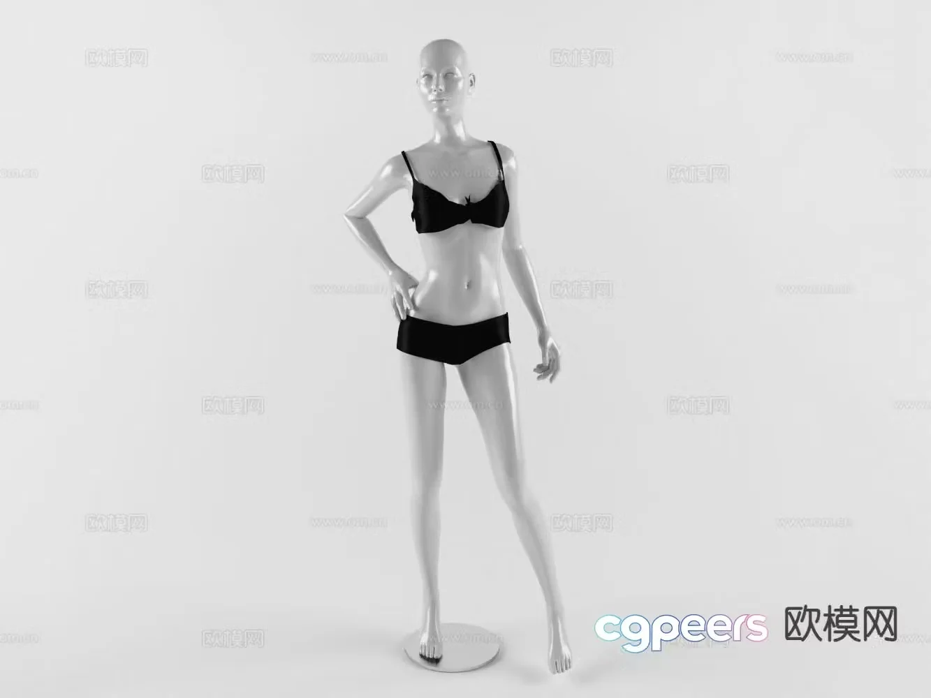 Character model clothing model 3d model