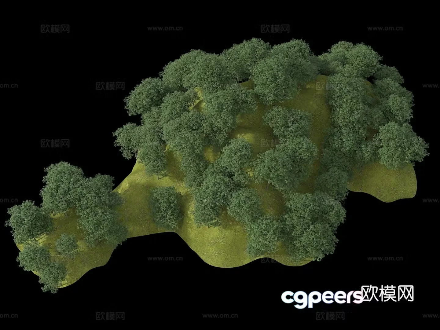 Modern exterior mountain Mountain Landscape mountain Full model mountain Bird’s view of the mountain Micro-terrain Grass slope Natural 3D model