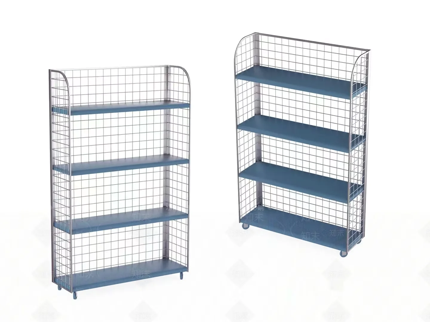 Shelving Units 3D Model – 19550 – VRAY Render