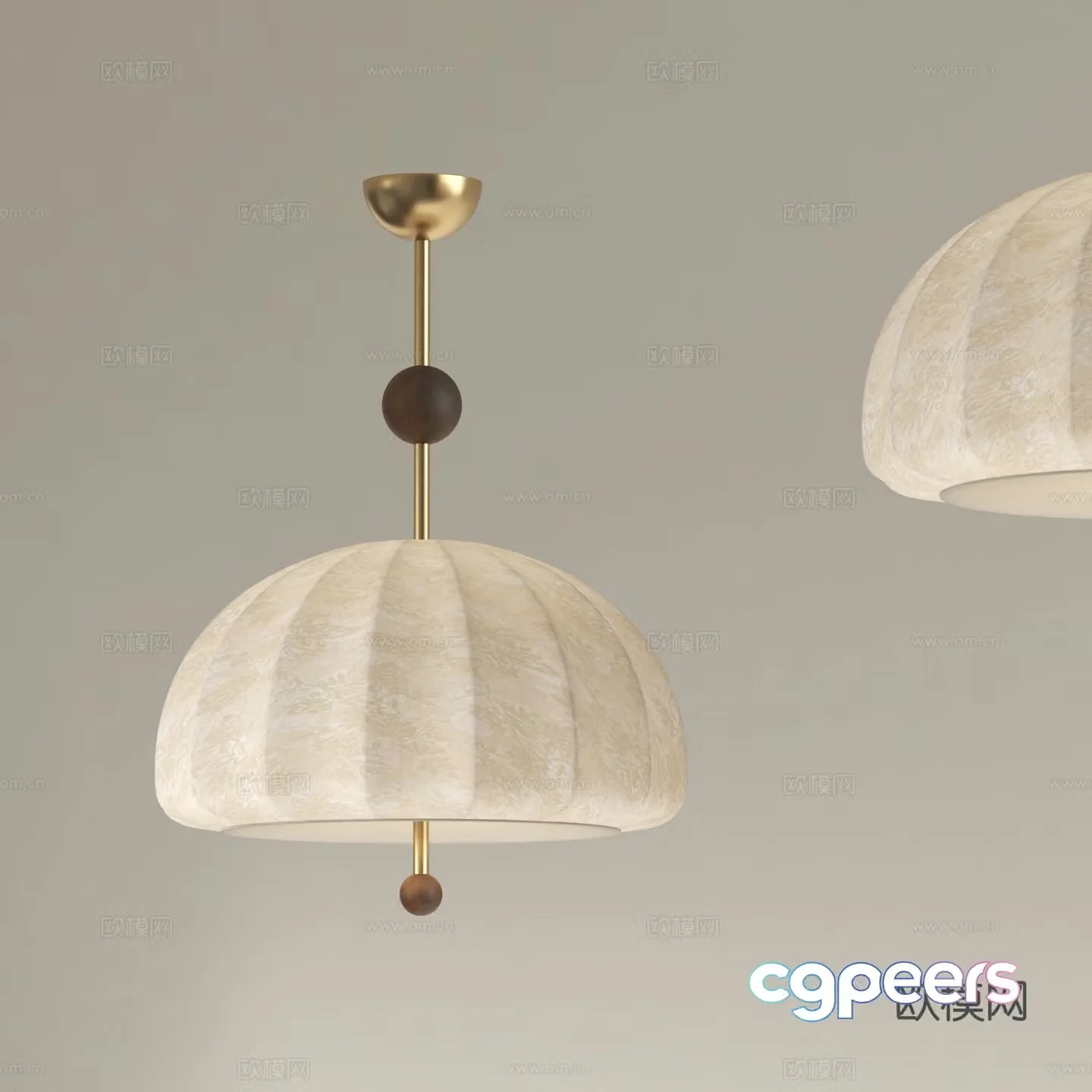 French Chandelier Restaurant Chandelier 3D Model
