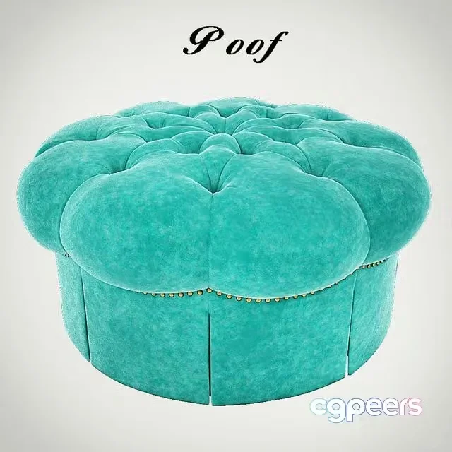 3ds Max Free – Pouf classic