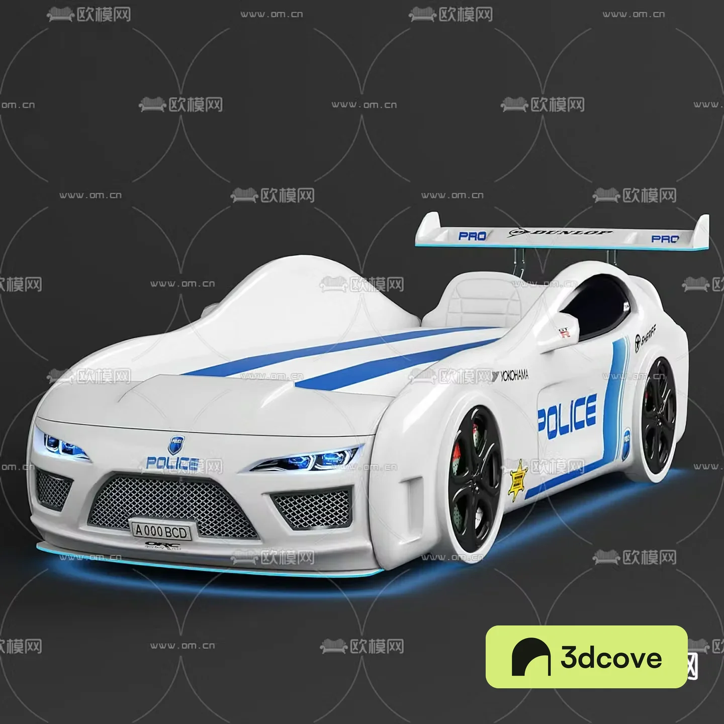 Children’s bed sports car bed