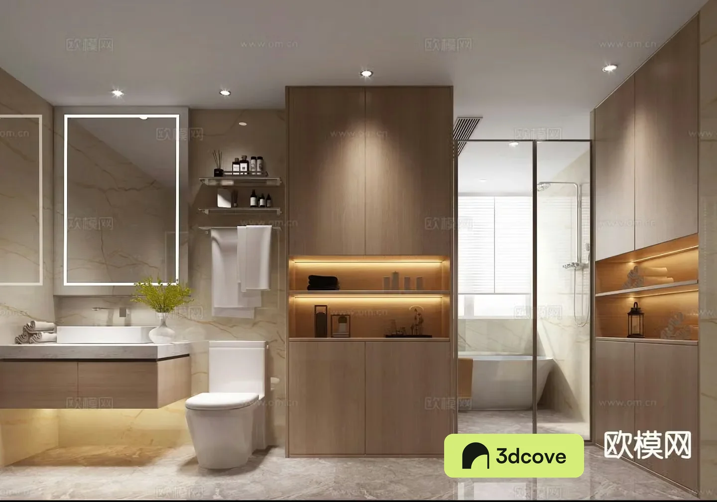 Modern bathroom