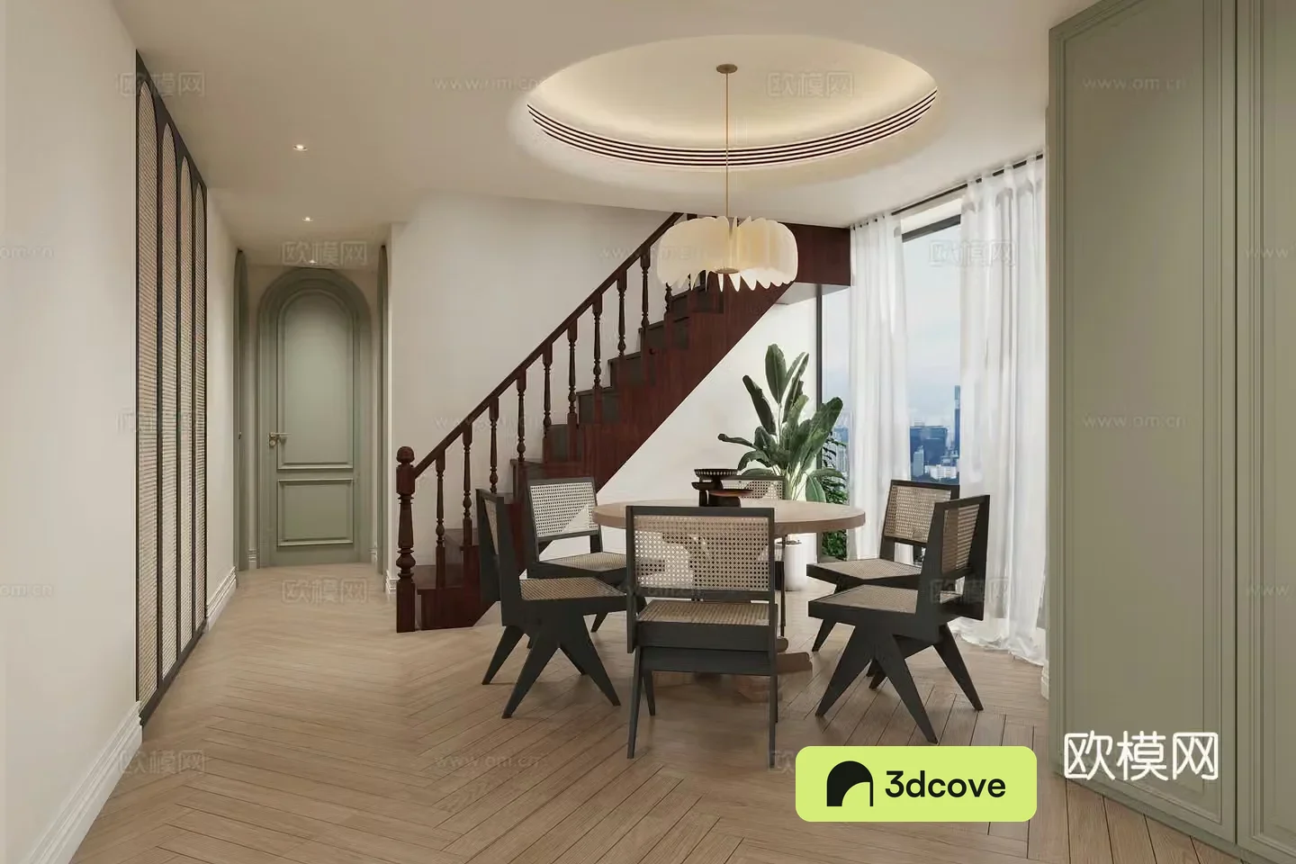 American living room