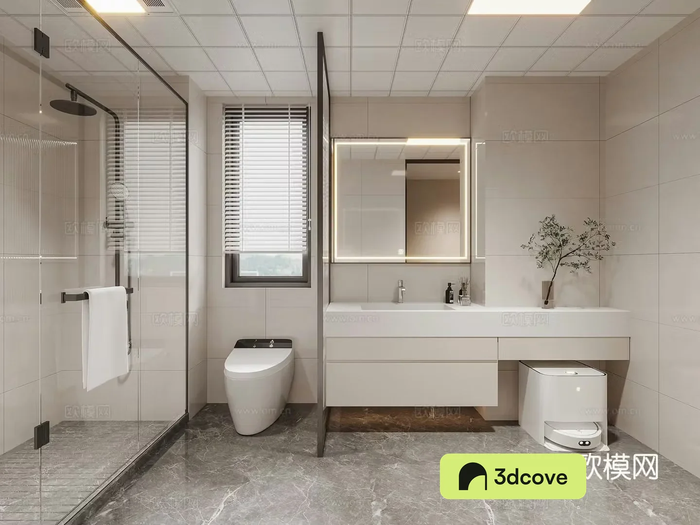 Modern bathroom