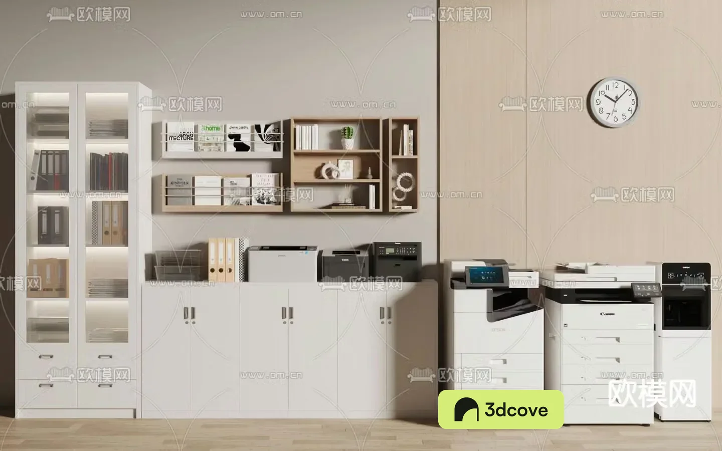 Printer file cabinet office supplies