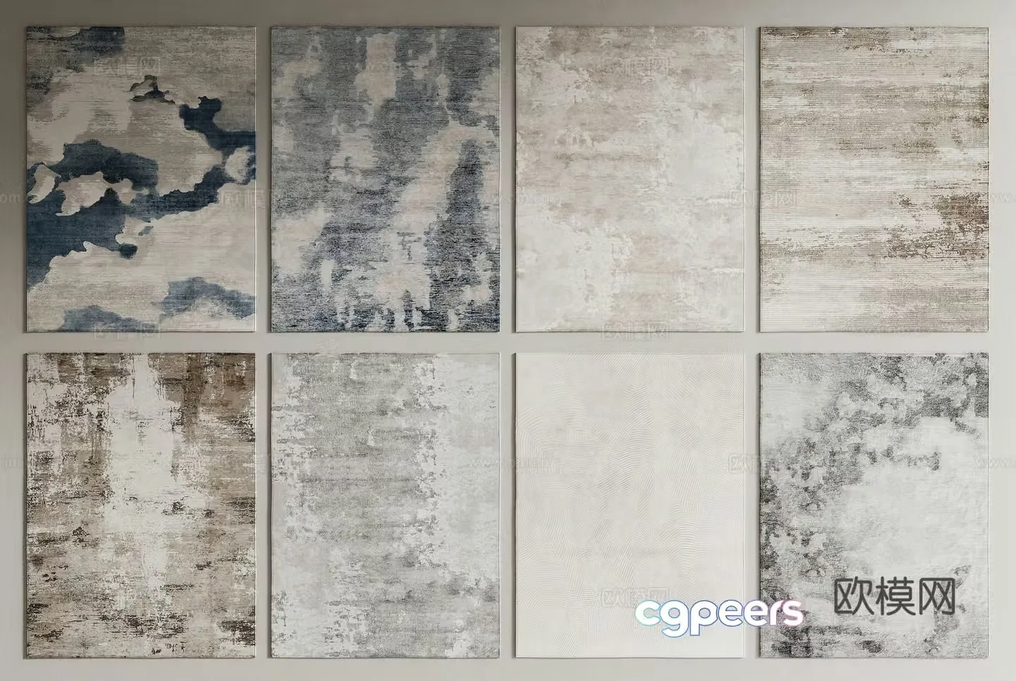 New Chinese carpet 3D model