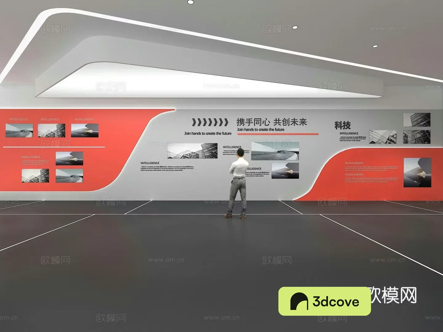Cultural wall Corporate culture wall Display wall Education Exhibition hall Campus culture Corridor