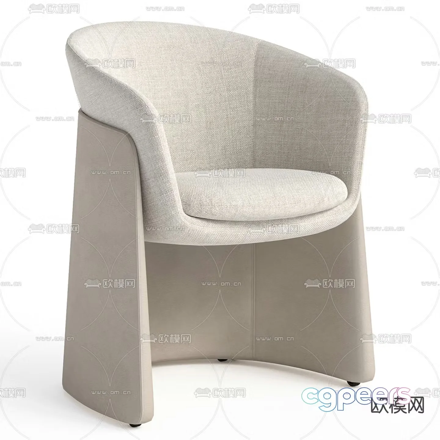 chair leisure chair 3d model