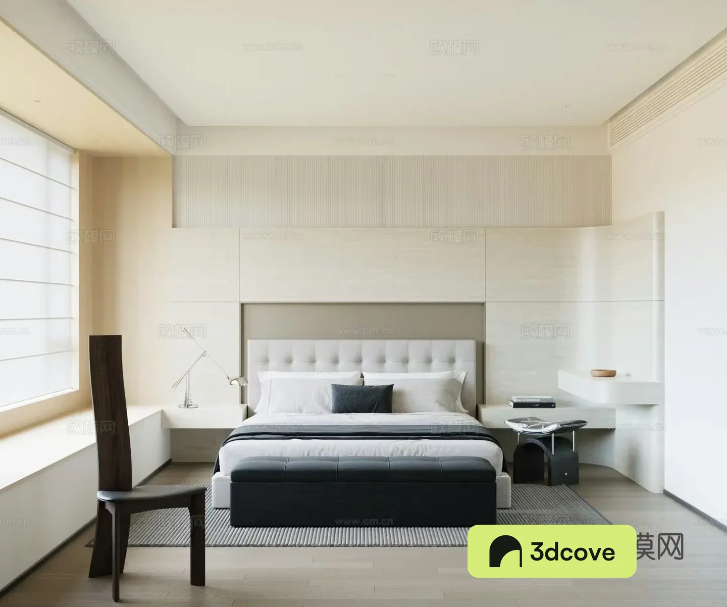 Creamy Bedroom Master Bedroom