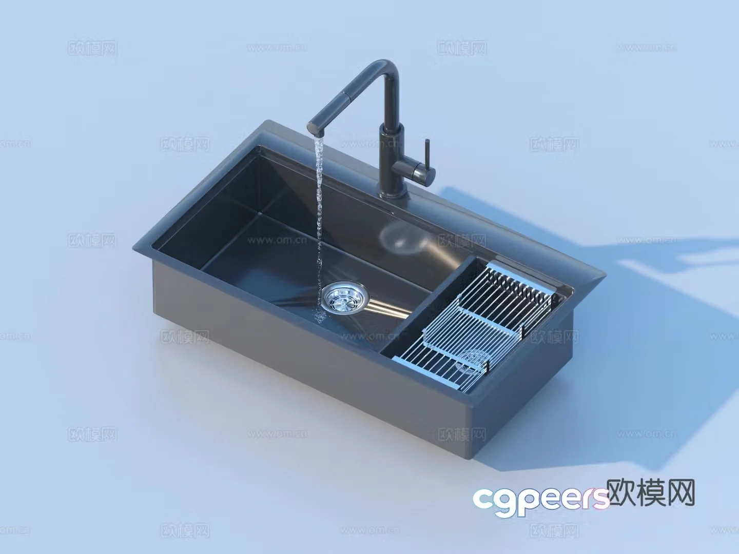 Kitchen sink 3d model