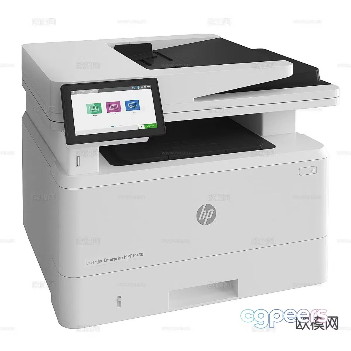 HP hp printer printer 3d model