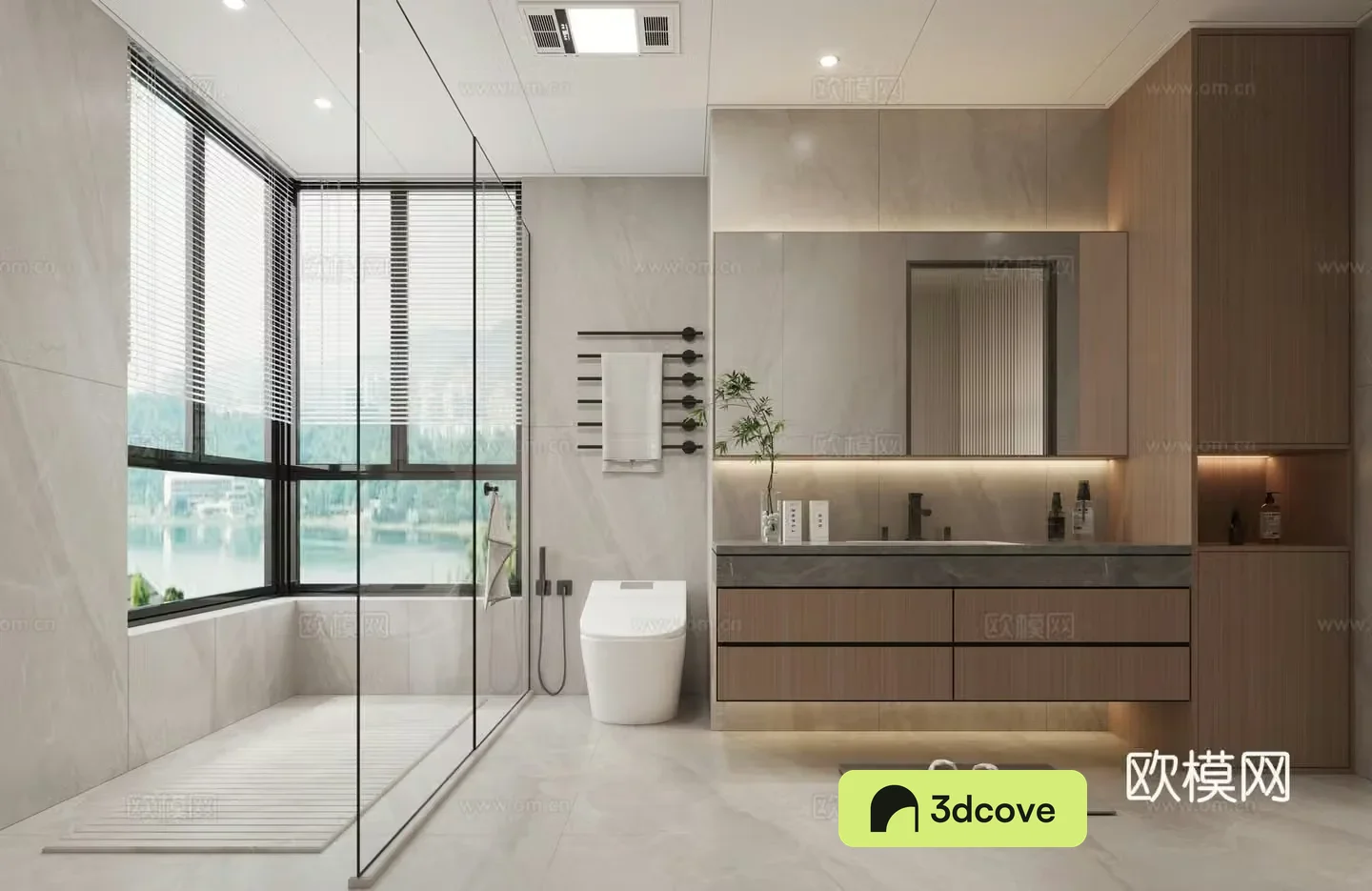 Modern bathroom