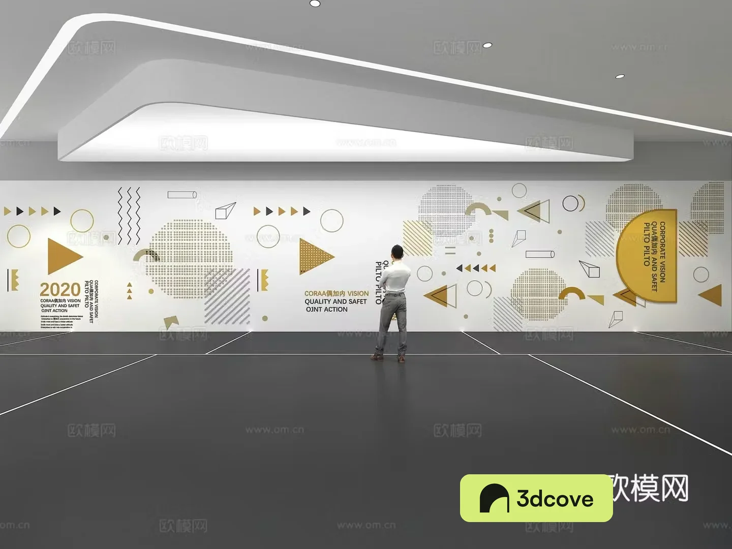 Cultural wall Corporate culture wall Education Theme wall Exhibition hall Campus culture Corridor