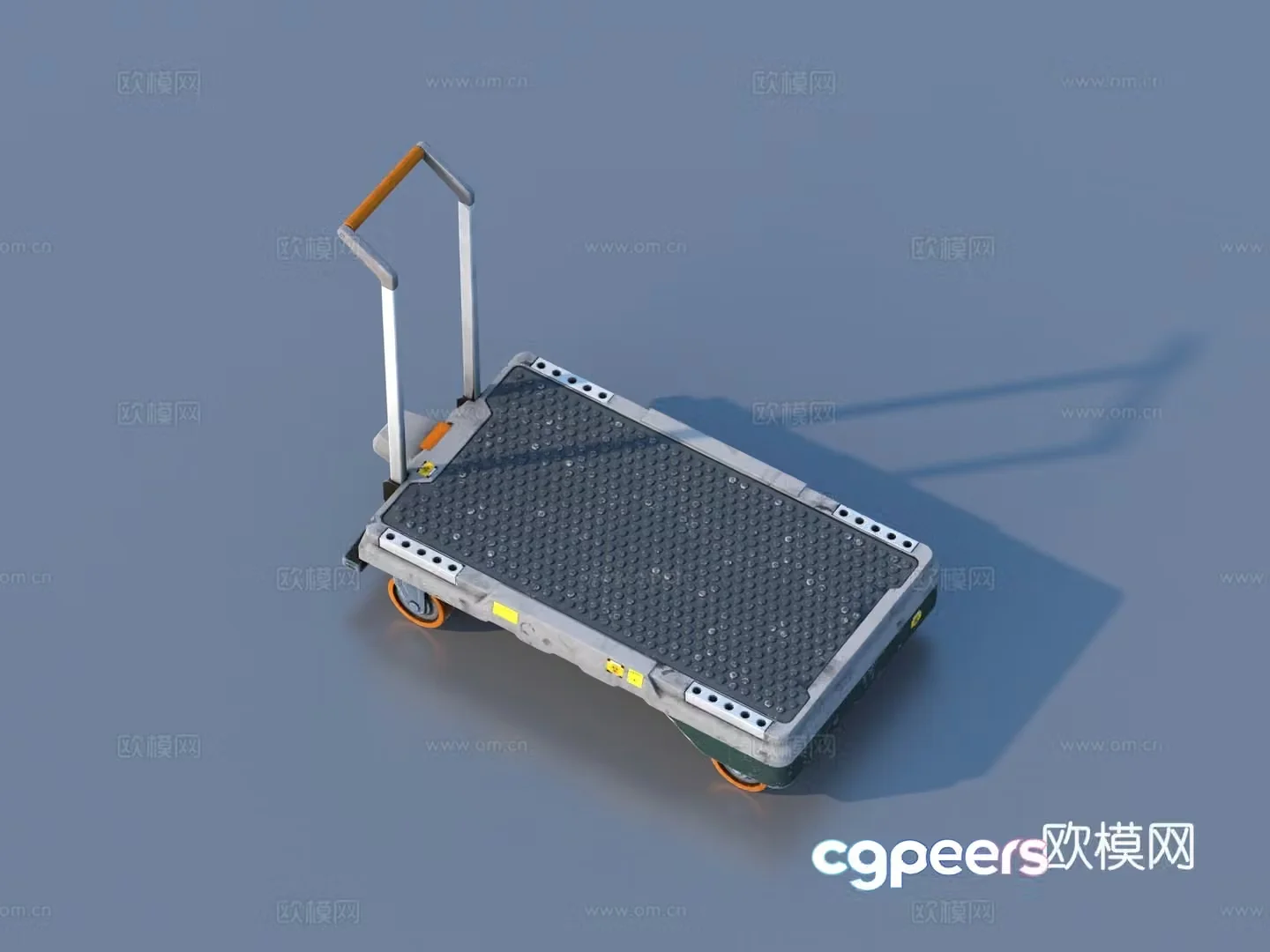 Trailer Trailer Trolley Small Truck Tool Truck 3D Model