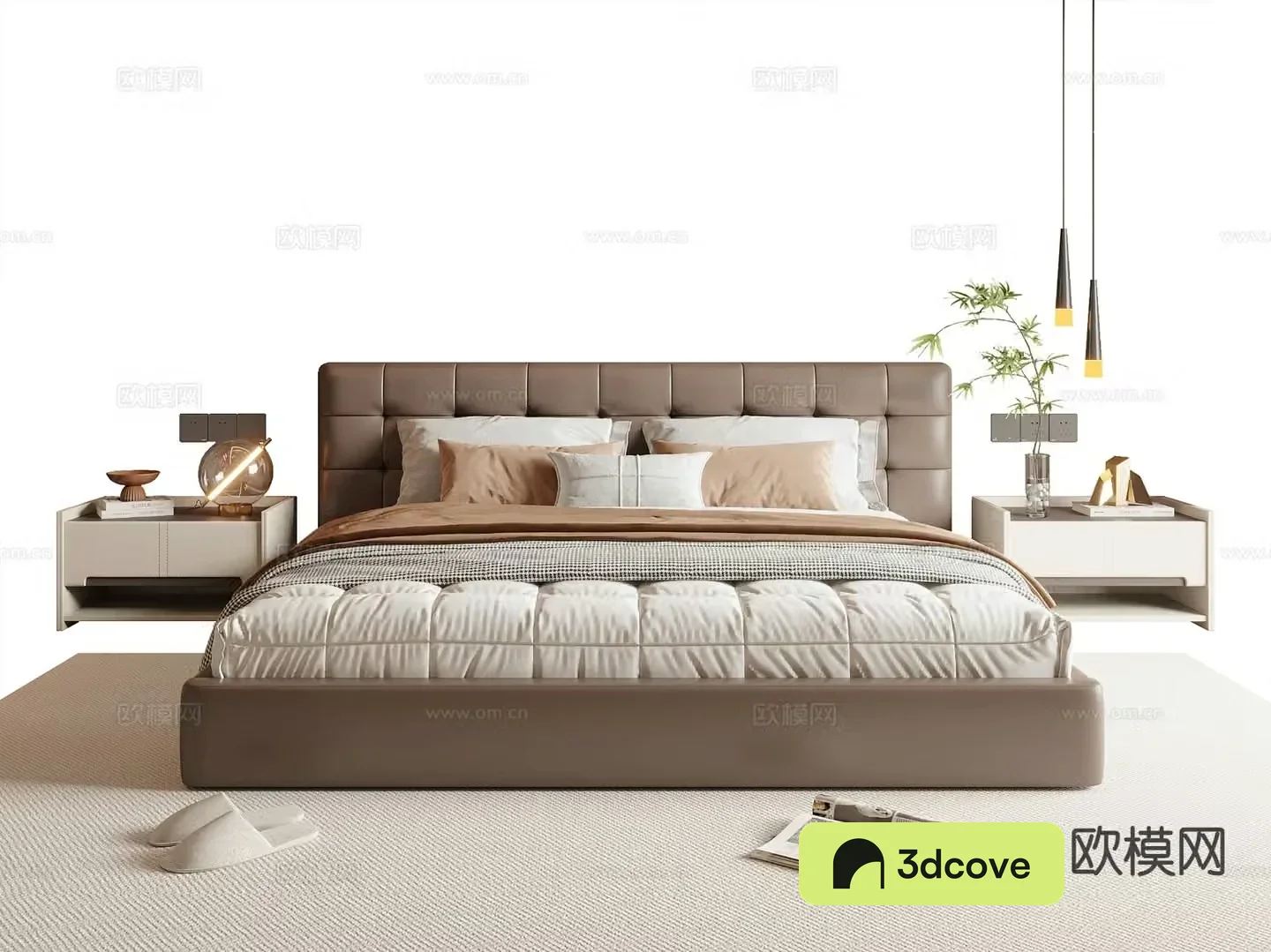Italian double bed