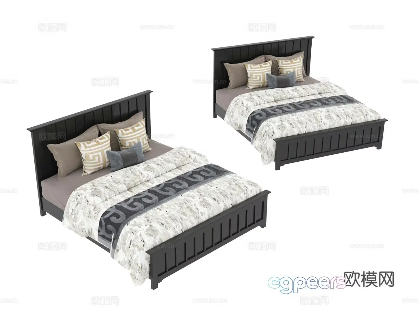 Furniture Bed 3D Model