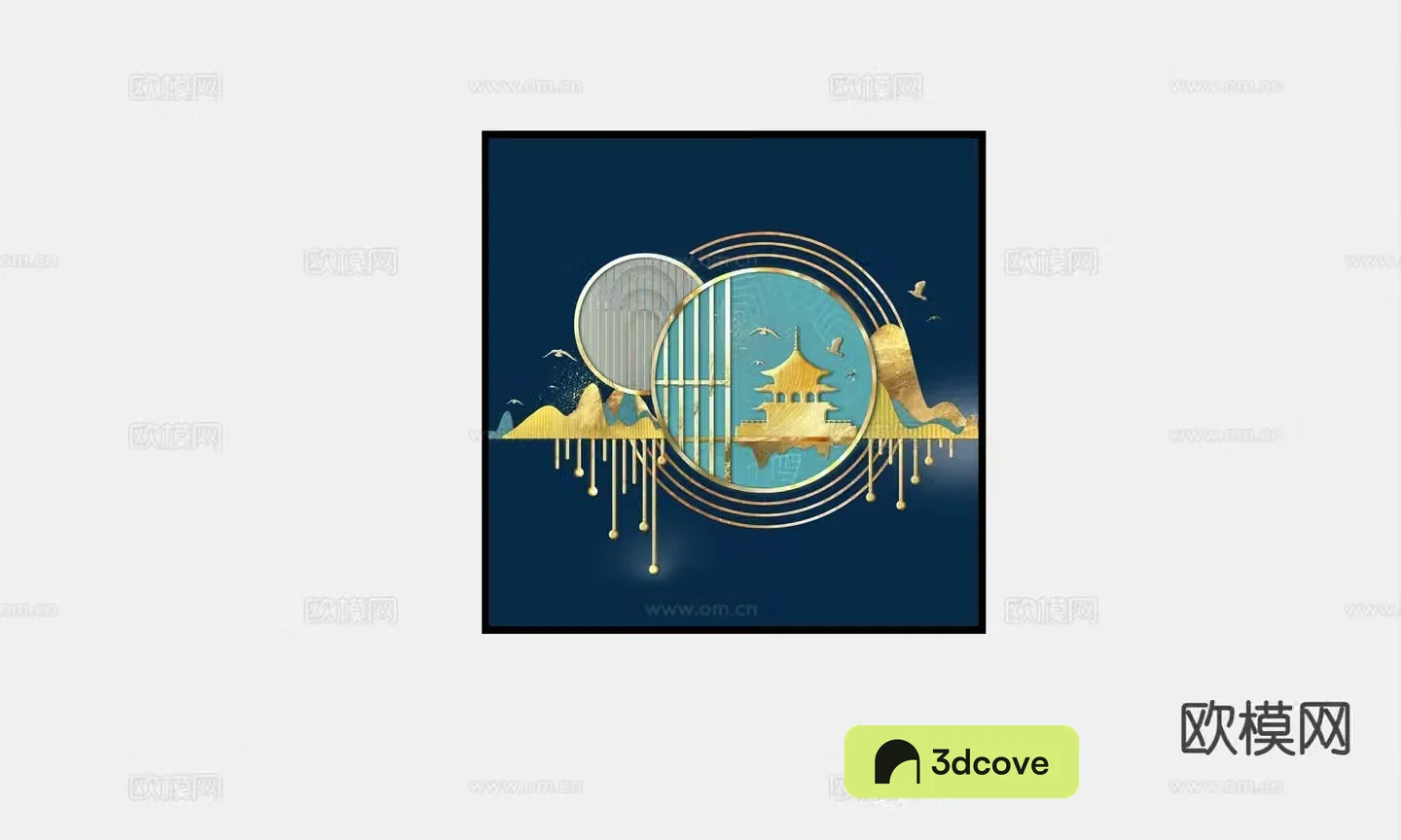 Chinese decorative painting hanging painting