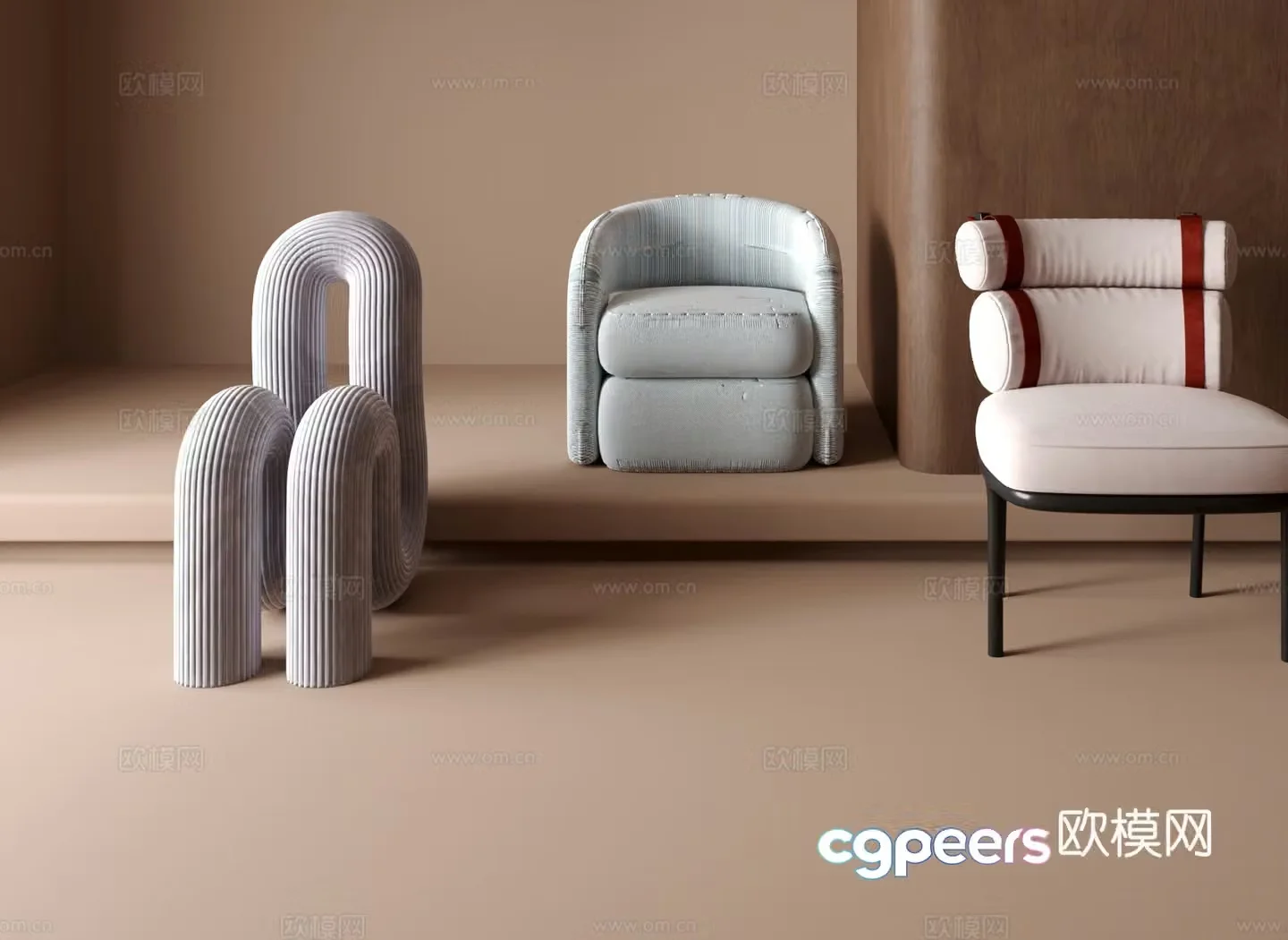 Sofa chair leisure chair 3d model