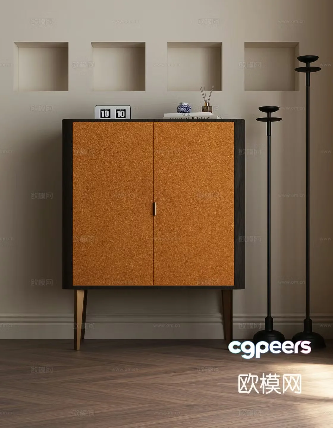 Modern sideboard modern decorative cabinet modern sideboard modern wine cabinet 3D model