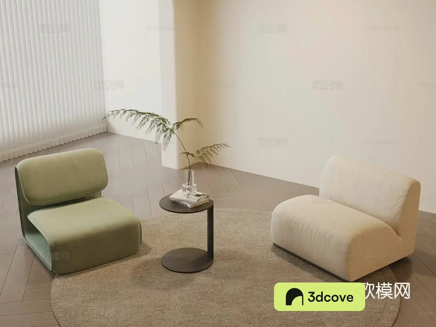 Leisure chair modern cream style leisure chair side corner