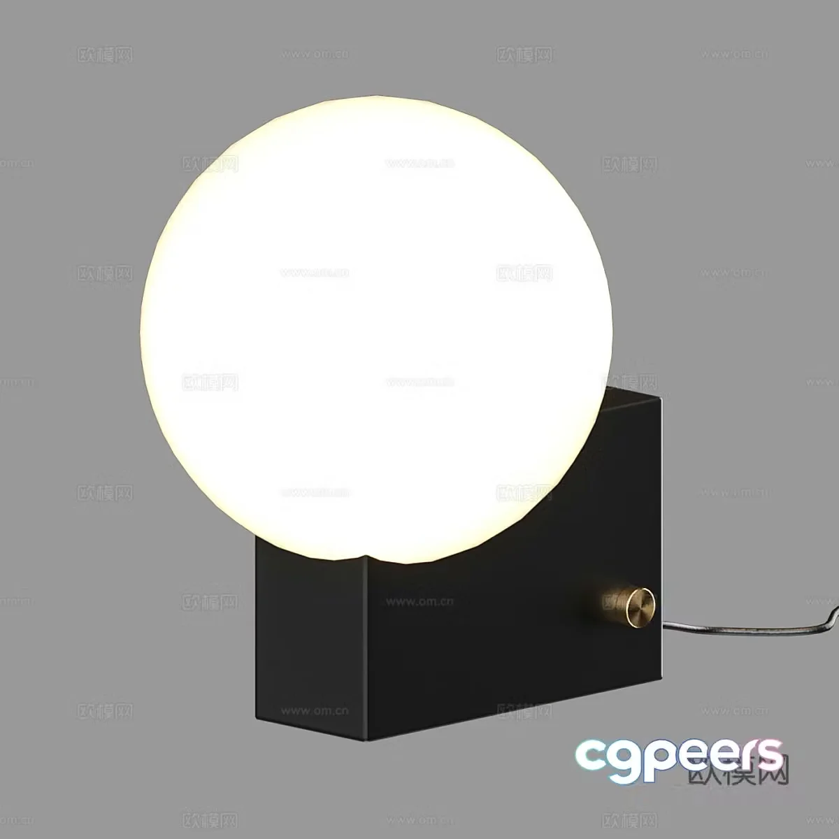 Modern simple desk lamp Table lamp Simple desk lamp Study desk lamp Lamp 3D model