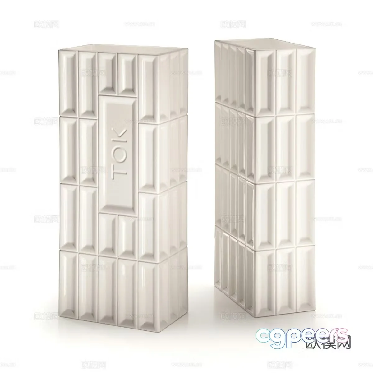 Decorative cabinet 3d model