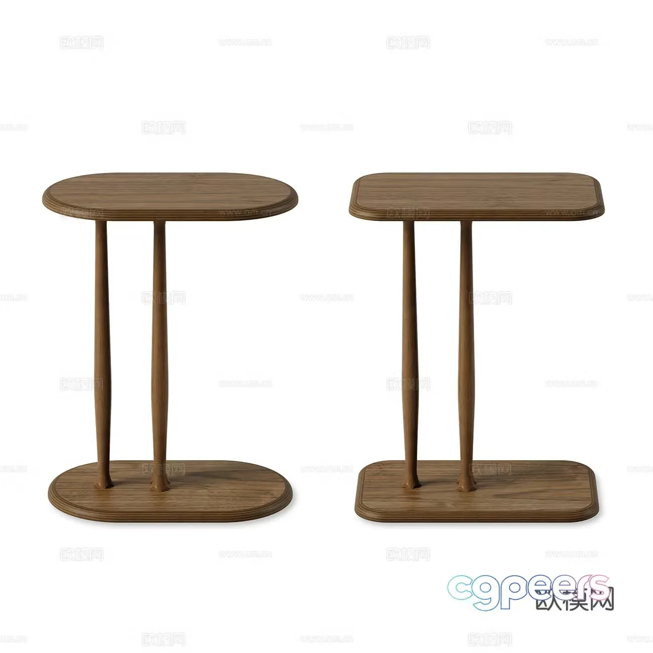 3D model of side angle angle