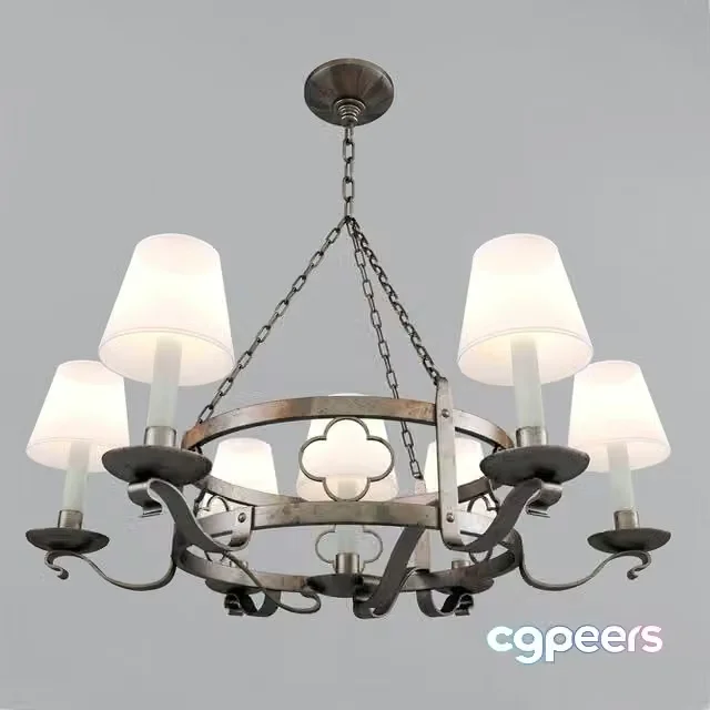 3ds Max Free – Chandelier VISUAL COMFORT