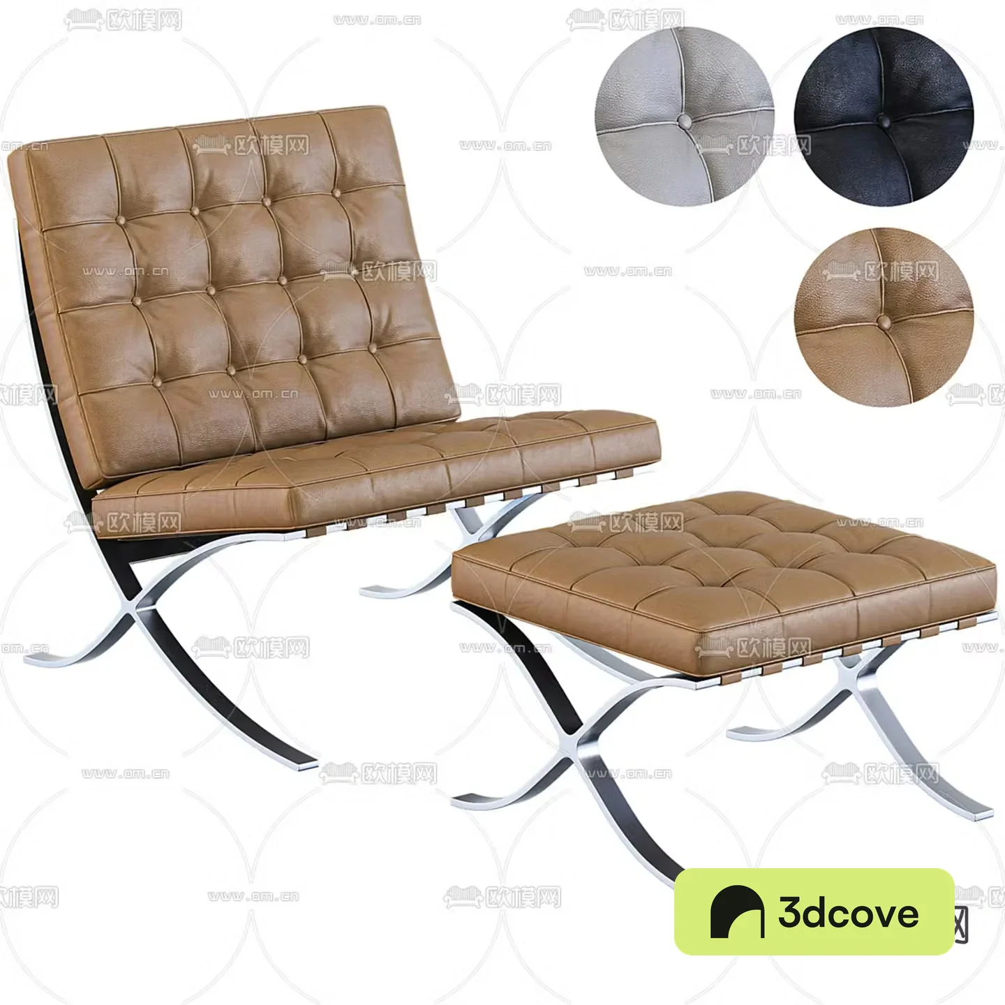 Barcelona chair lounge chair