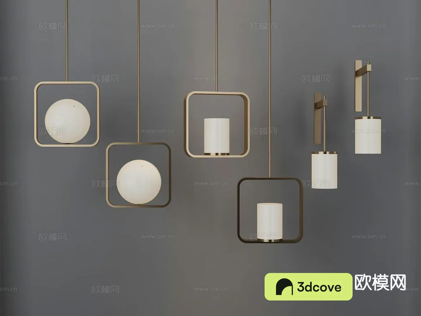 Light luxury chandelier wall lamp