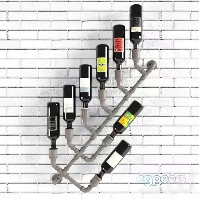 3ds Max Free – 8x Industrial Wine