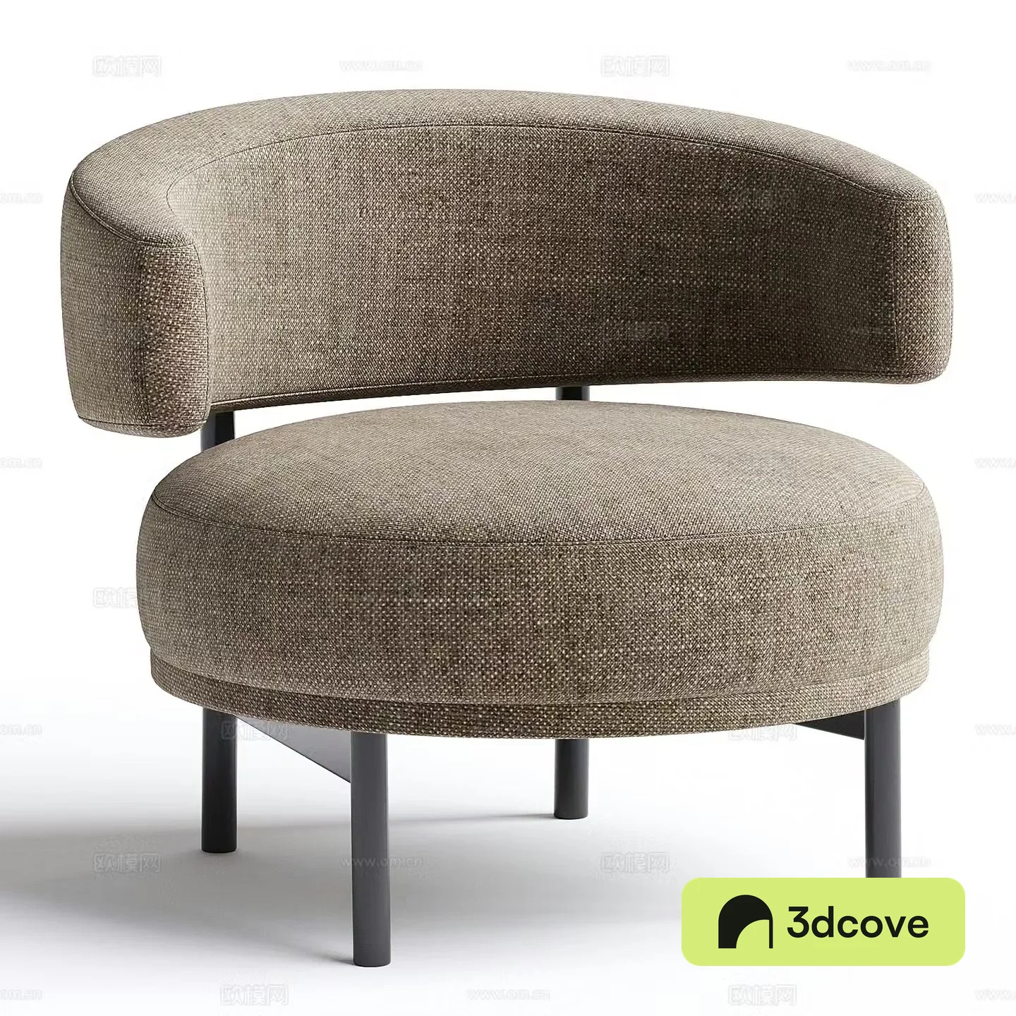 Modern Italian Bonardo NEUILLY Leisure Chair
