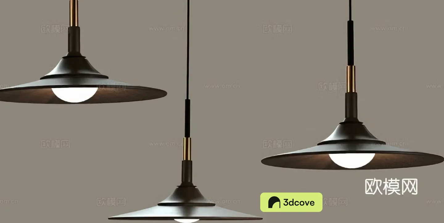 Wabi-sabi retro chandelier UFO chandelier