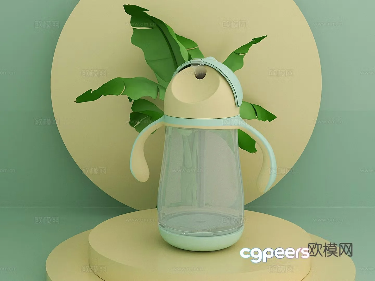 Daily necessities bottle 3d model