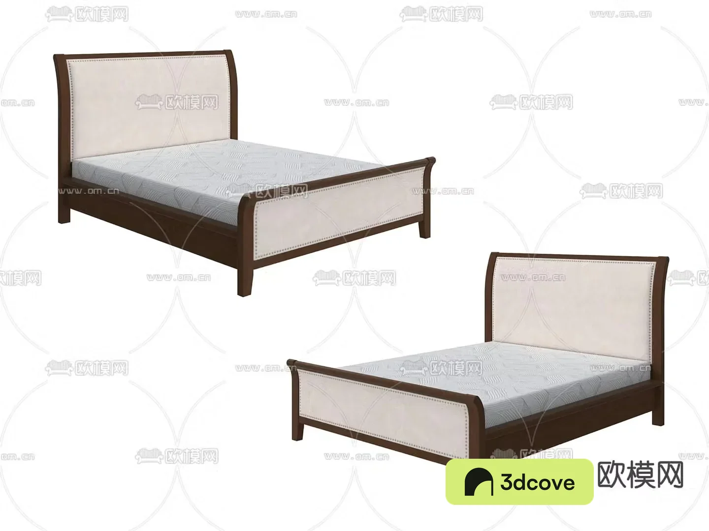 Nordic double bed
