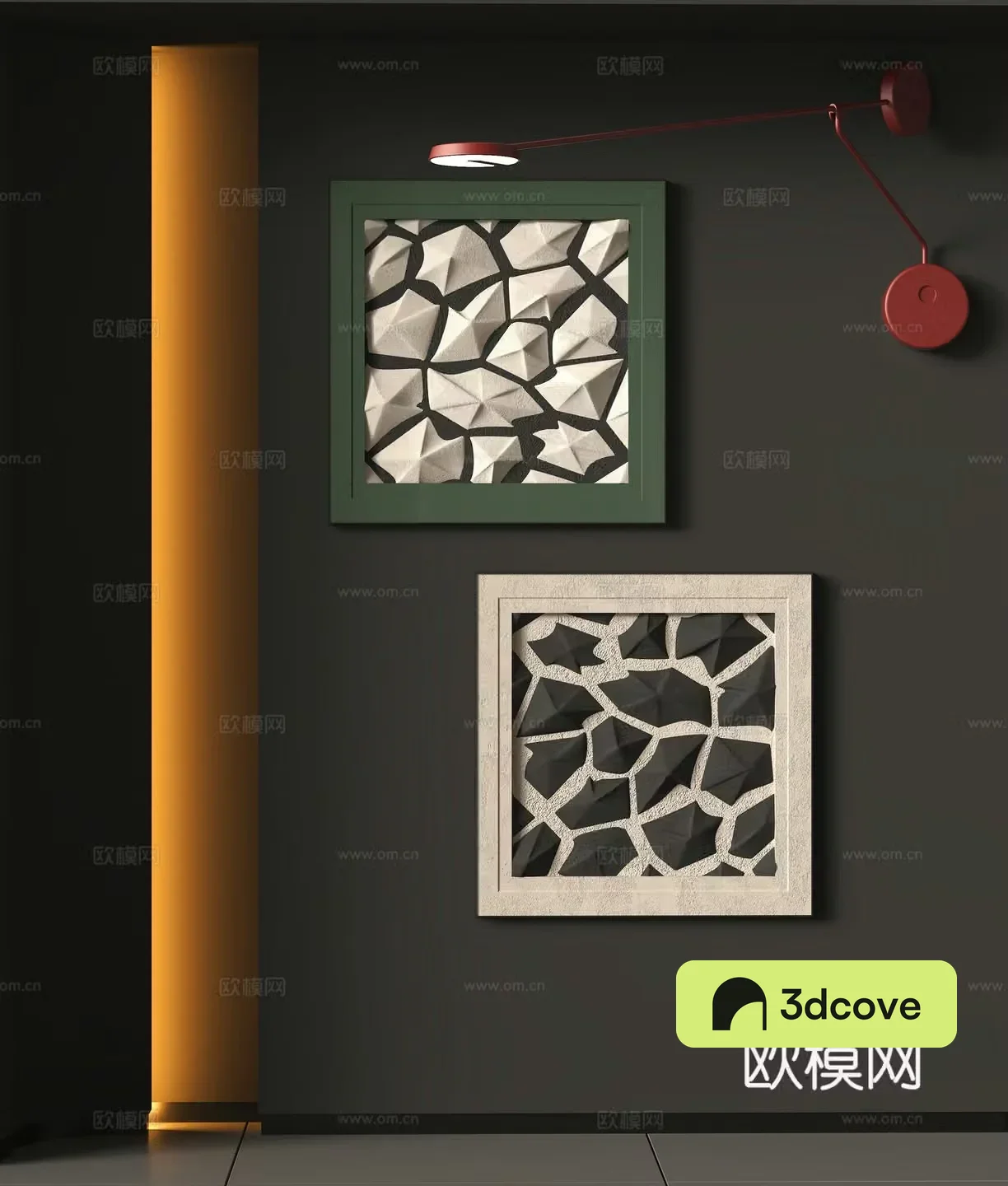 Modern abstract decorative hanging painting