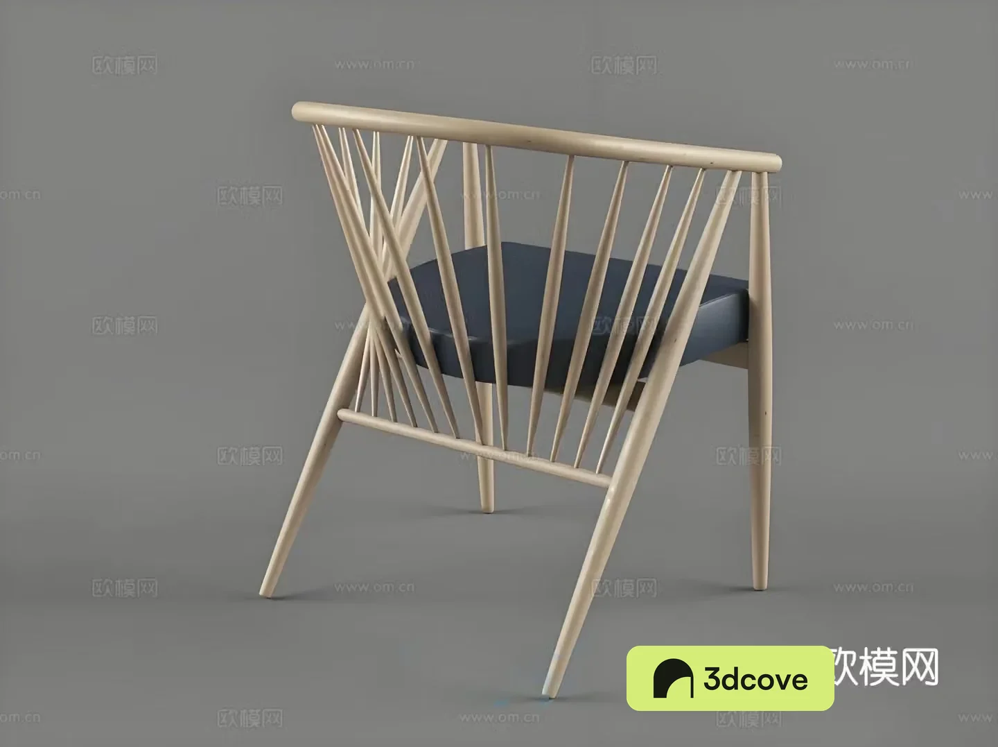 Leisure chair solid wood chair dining chair tea chair